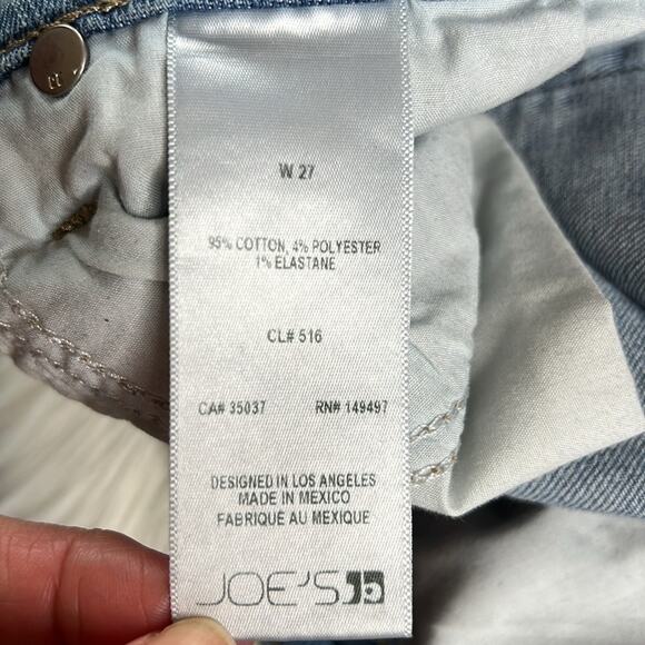 Joe’s Skinny Raw Asymmetrical Hem Jeans - Picture 5 of 7